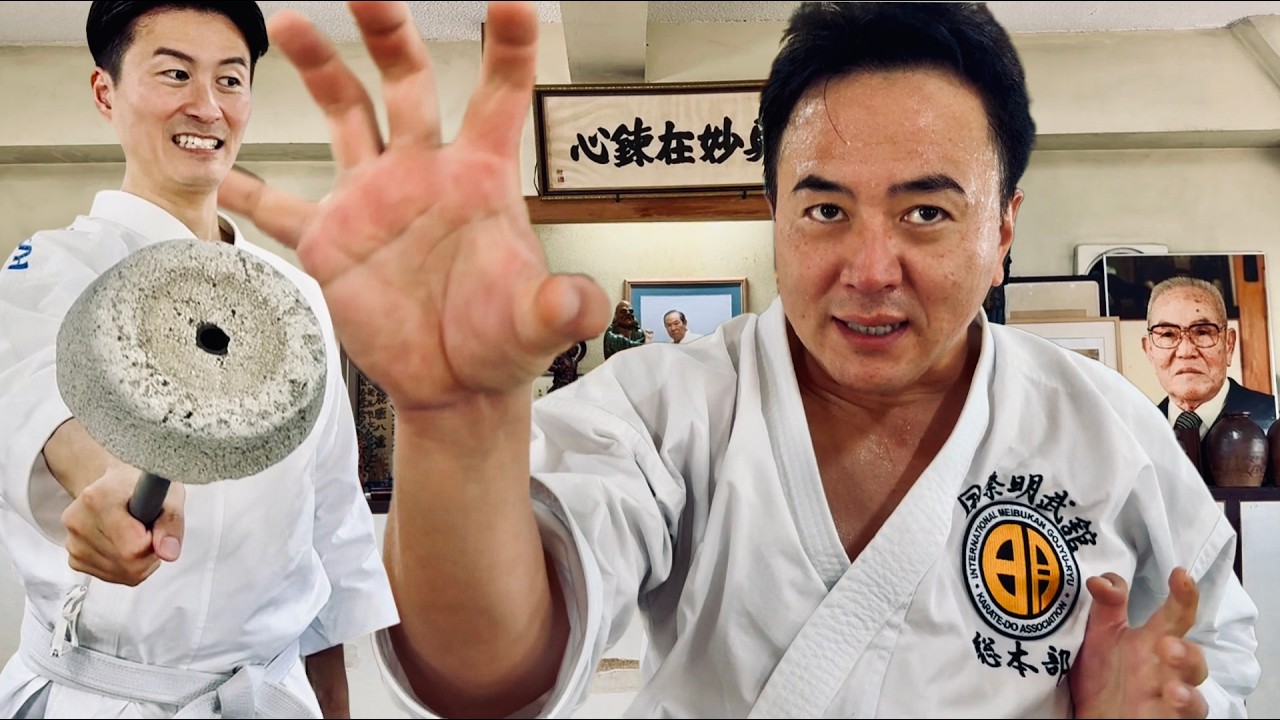 Grab, Pull, and Off-Balance! The President of a Karate Gi Shop Learns the Principles of Karate