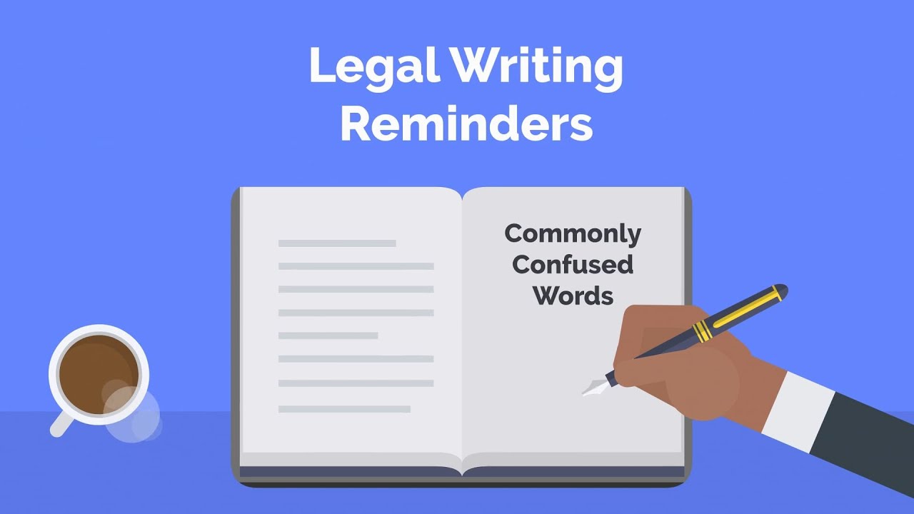 Commonly Confused Words Explained | Write.law - YouTube