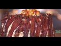 Candied Bacon Cornbread Cake with Mashed Potato Frosting