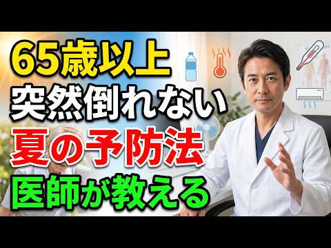 【65歳以上】真夏の炎天下は「命がけ」！医者が教える突然倒れる本当の原因と対策