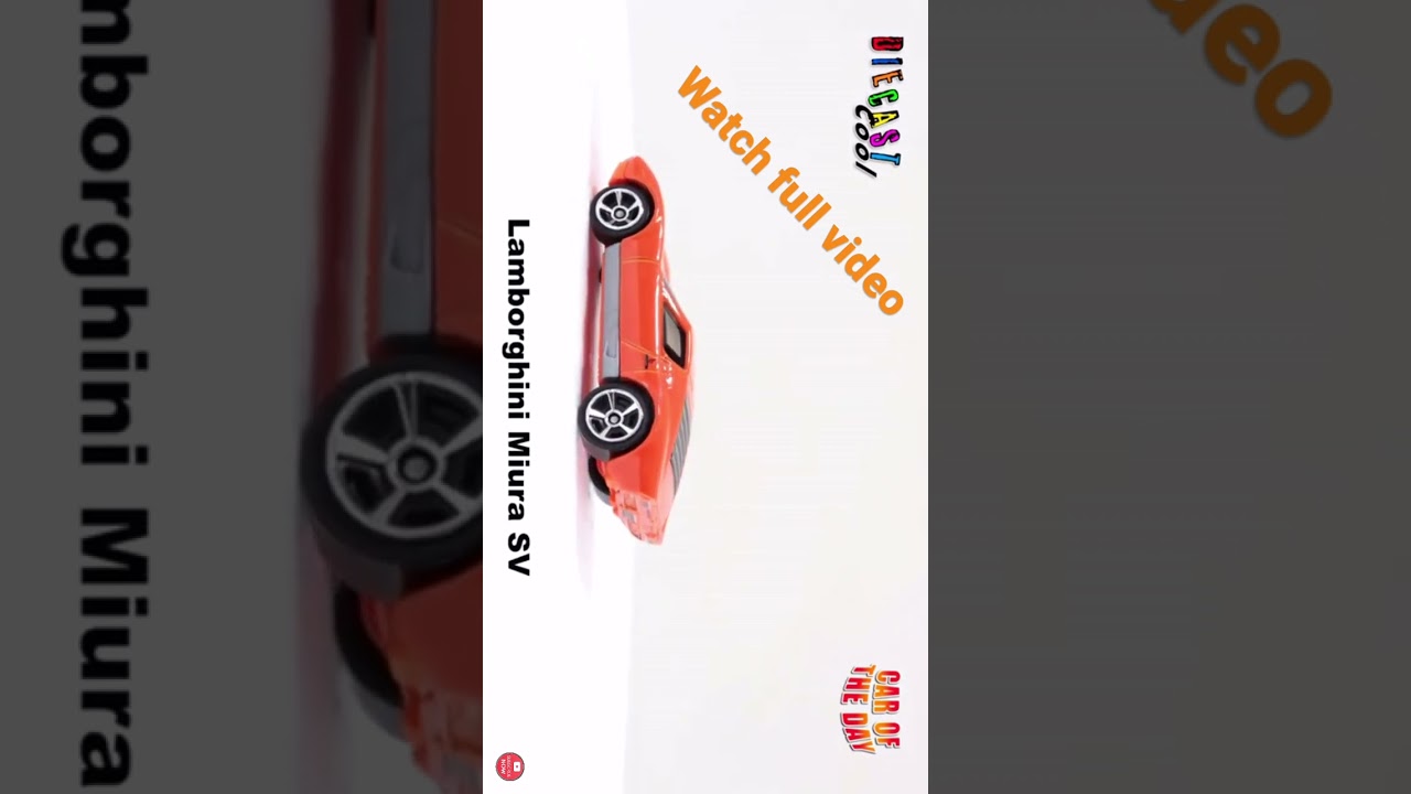 Hot Wheels Lamborghini Miura SV 