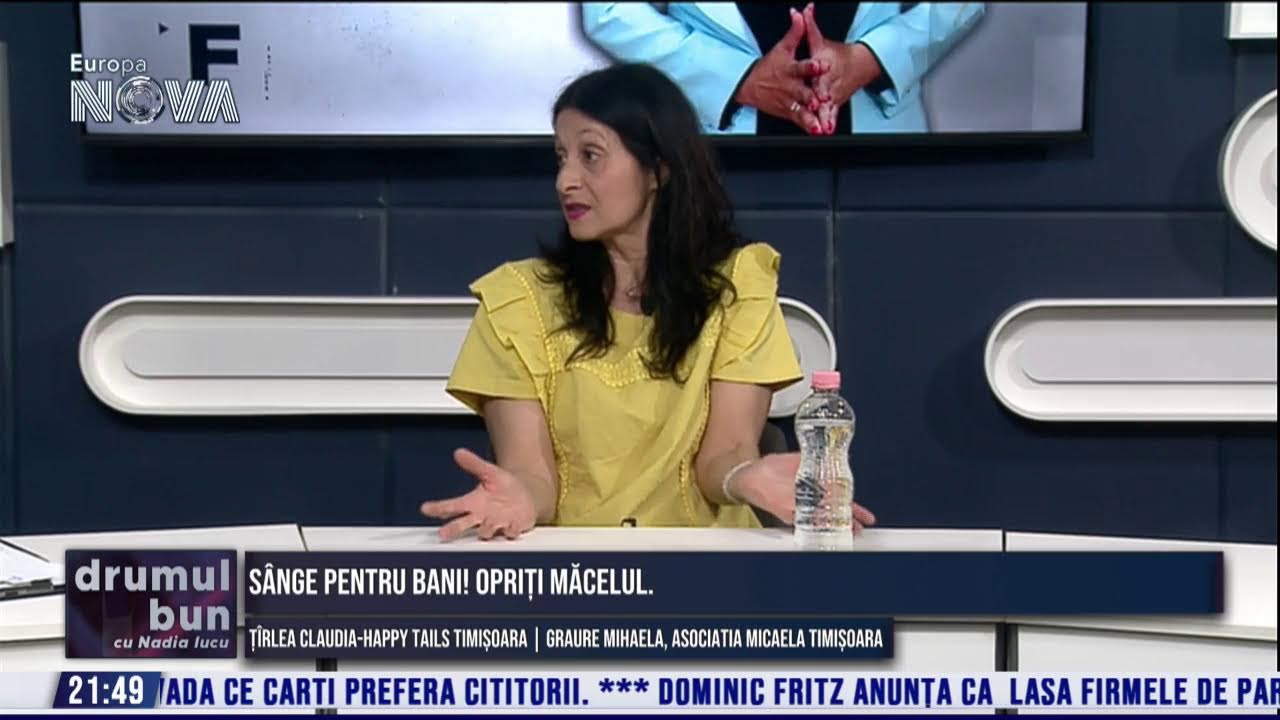 LIVE : Sânge pentru bani! Opriți măcelul. - Drumul Bun cu Nadia Iucu - Europa Nova - 05.03.2026