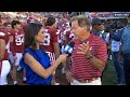 Classic Post-game with Nick Saban when ask about Bryce Young Injury ‼️