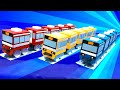 【工作】モーターで走る電車の作り方 つながってレールを走る!