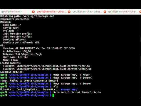 rtshell 2/4: Component management