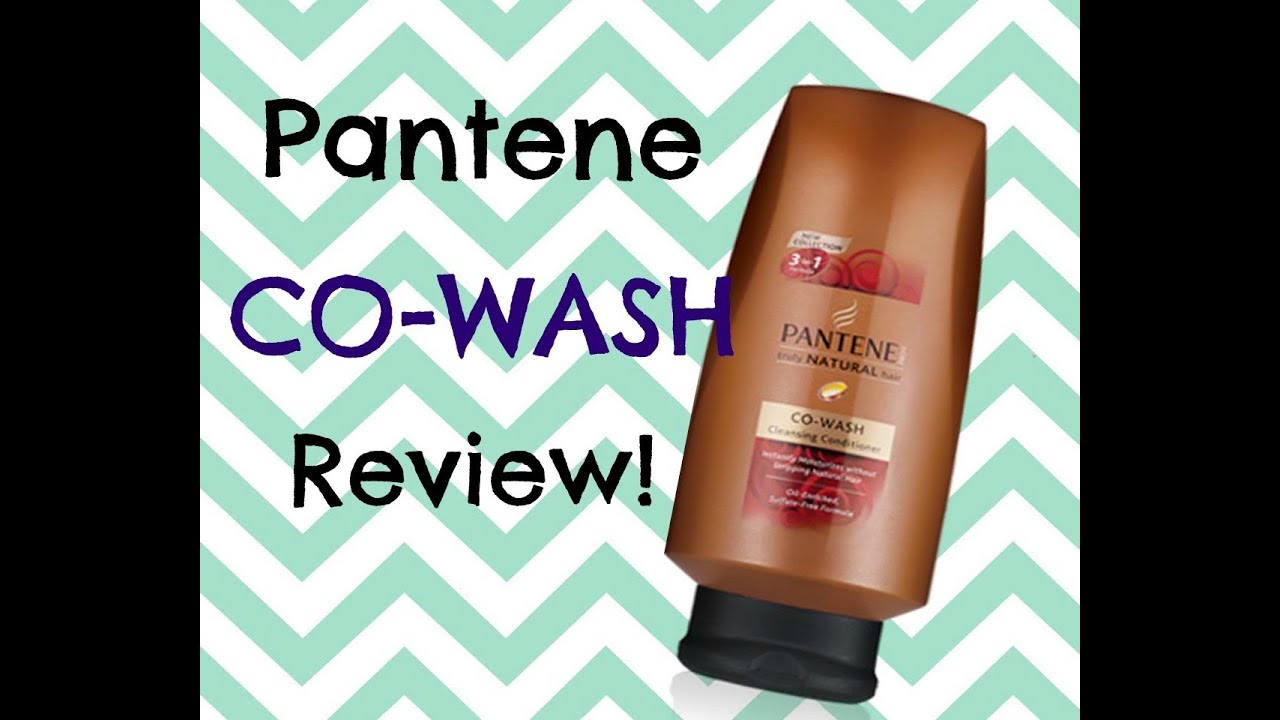 Natural Hair Review Pantene Co Wash Cleansing Conditioner Youtube
