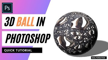 MAKE TEXTURES ON 3D SPHERES WHATTEVER YOU LIKES IN ADOBE PHOTOSHOP | QUICK TUTORIAL