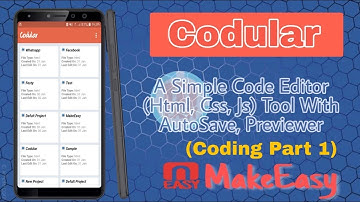 Codular aia block coding | For Kodular, Thunkable, Appybuilder, App Inventor Platform | MakeEasy