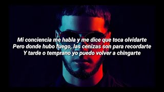 Anuel AA - Tu No Lo Amas "Letra / Lycirs"