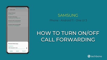 How to Turn On/Off Call forwarding - Samsung Phone [Android 11 - One UI 3]