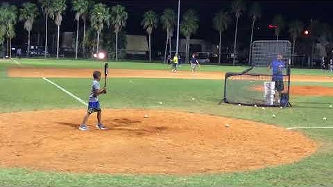 Enmanuel Beltre Batting Practice