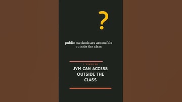 Why we use public static void main in java? #shorts