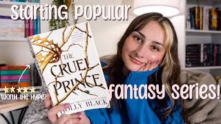 reading popular fantasy series 🌟