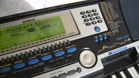 Yamaha PSR 540  Demo