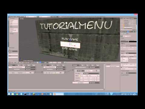 How to create a simple Menu in Blender #002 [ENG]
