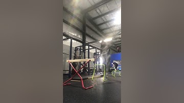 Reactive Progressive Hurdle Jump