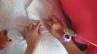 como fazer um bloco da Sorte de papel origami