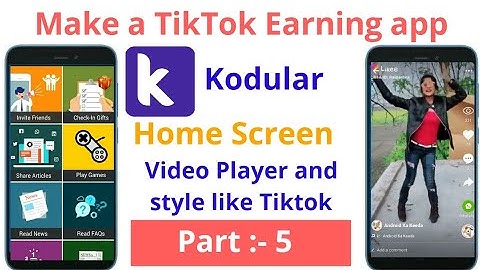 TikTok Earning App || part5 || kodular, Appybuilder, Casagbic, block2Code, in Hindi ||Divyanshu||