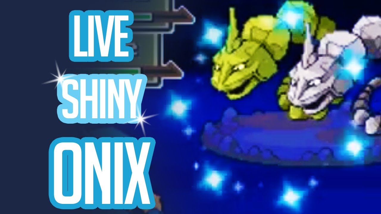 LIVE Shiny Onix in Pokemon Platinum via Random Encounters (phase 2) 