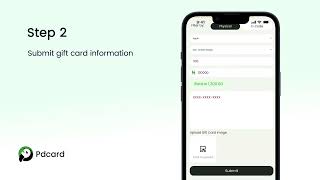 📌 How to Submit a Gift Card – PDCard Tutorial