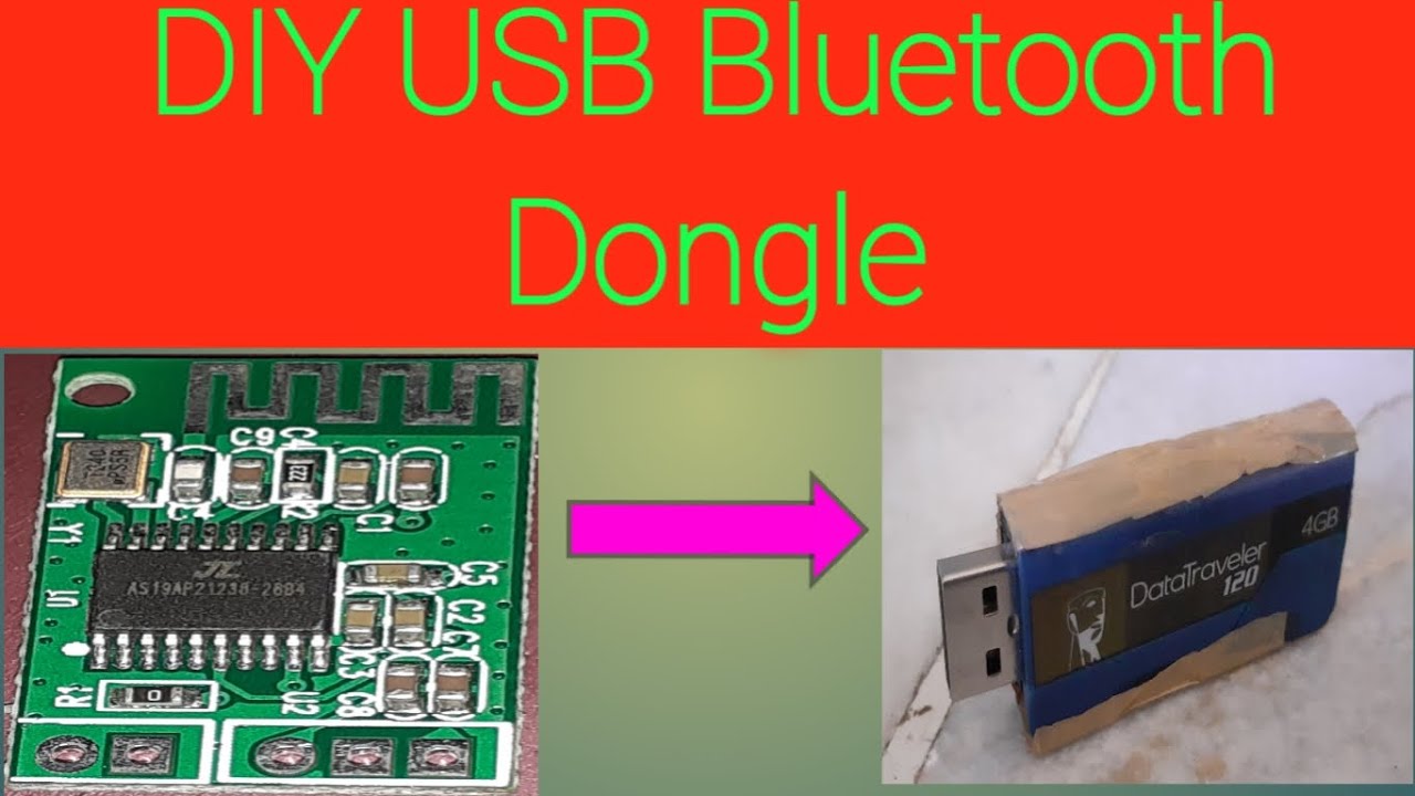 DIY USB Bluetooth Dongle for Audio Systems...#DIY #BLUETOOTH #USB  #USB_BLUETOOTH #DONGLE - YouTube