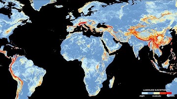 Landslide threats - NASA satellite data