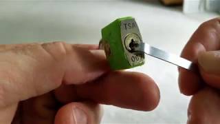 TSA 007 Luggage Lock Picking