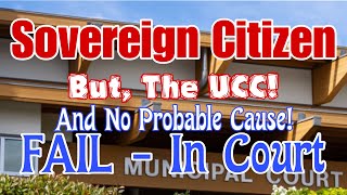 Sovereign Citizen's Unlawful Stop Claim Is a Complete Fail!
