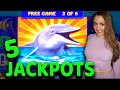 🐬5 HANDPAY JACKPOTS🐬 One of My BEST SESSIONS EVER on Magic Pearl!