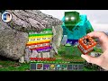 Minecraft in Real Life POV - RAINBOW TNT WALL in Realistic Minecraft 創世神第一人稱真人版