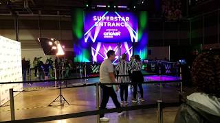 WWE Wrestlemania 34 Axxess 2018 Superstar Entrances By Fans