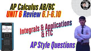 AP Calculus AB/BC | Unit 6A Review | The Ultimate Review to Integrals & Applications & FTC