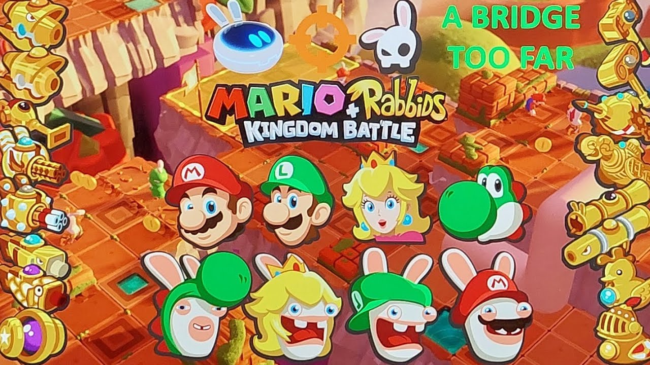 Mario + Rabbids: Kingdom Battle - Gold Weapons in A Bridge Too Far ...