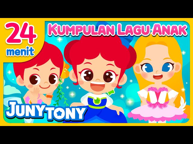 👑💖Berubah Menjadi Putri! dan Lainnya | Lagu Putri | Lagu Anak Anak | JunyTony Bahasa Indonesia class=