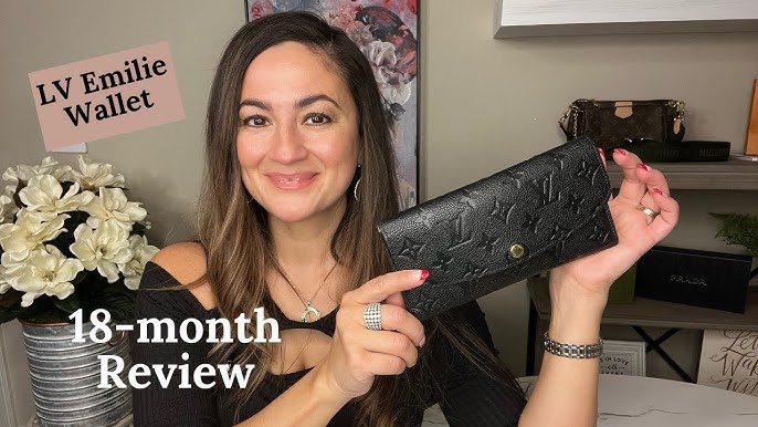 6 MONTH REVIEW: LOUIS VUITTON EMILIE WALLET 