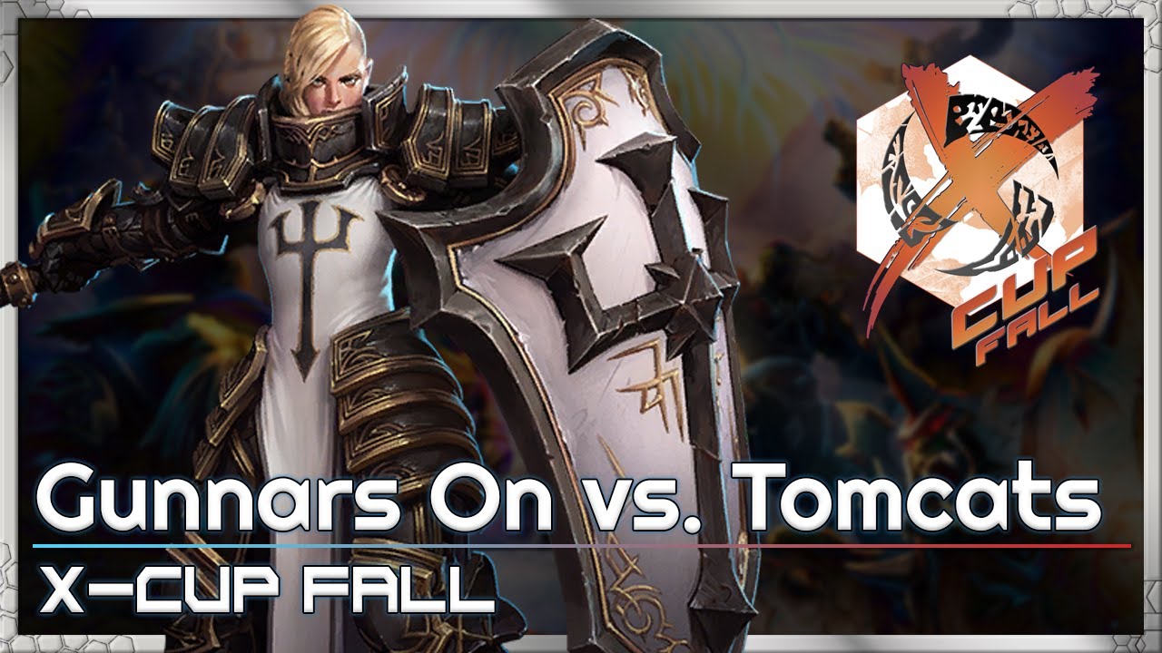 Gunnars On vs. Tomcats - X-Cup Fall Q2 - Heroes of the Storm Tournament