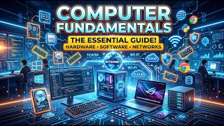 Computer Fundamentals | Types of Computers, Hardware, Internet & Networks | Fomiz Academy