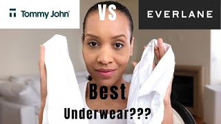 COMPARISON | Tommy John VS Everlane UNDERWEAR | WOMEN & MEN | Zimmerli of Switzerland screenshot 1