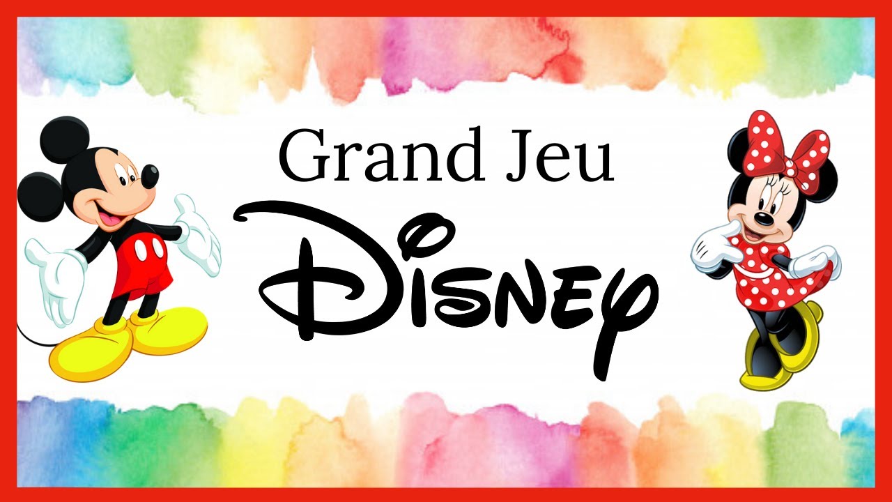 Grand Jeu Disney  6 mini-jeux 