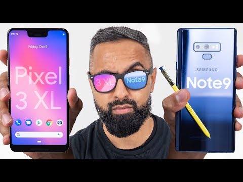 Pixel 3 XL против Galaxy Note 9