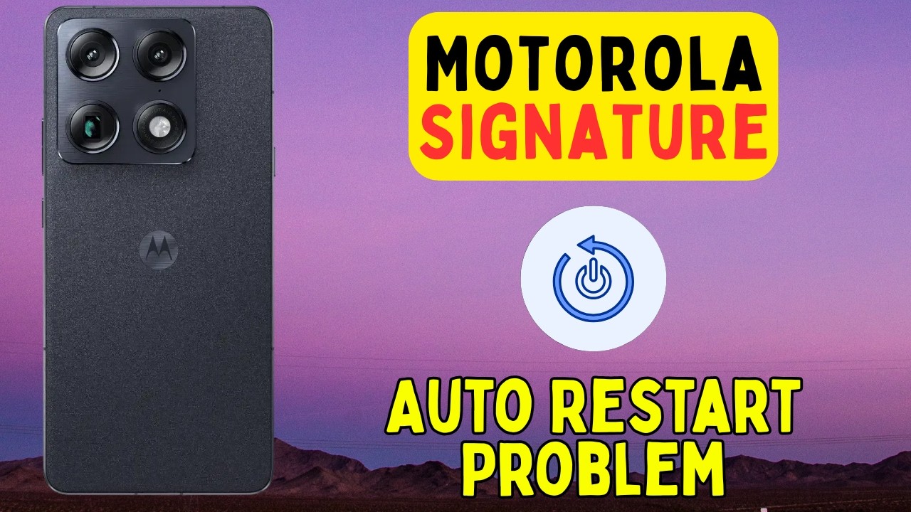 Проблема с автоматической перезагрузкой Motorola Signature решена | Как остановить случайные пере...