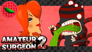 Liposuction \u0026 Laceration -- Let's Play Amateur Surgeon 2 (Adult Swim Flash Game)