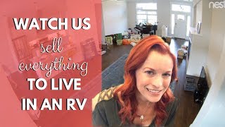 Watch Us Sell Everything To Live In An Rv