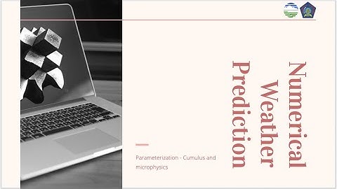 NWP - Cumulus and Microphysics Param