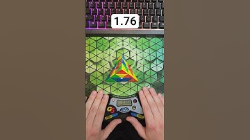 Pyraminx Solve of the Day 7/8 - 1.76 #rubikscube #pyraminx #cubing #speedcubing #puzzle #shorts