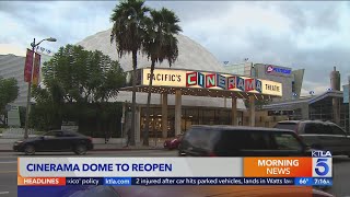 Cinerama Dome To Reopen