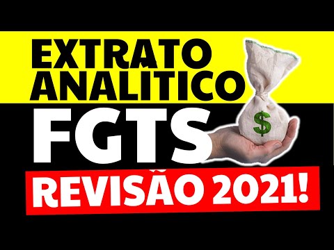 FGTS EXTRATO 2021: COMO EMITIR EXTRATO ANALITICO FGTS PELA INTERNET [REVISÃO FGTS 2021!]