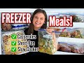 20 freezer meals  freezer meal prep made easy  slow cooker  oven baked recipes  julia pacheco