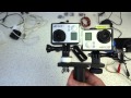 Gopro Dual Hero 3d Rig with External Monitor