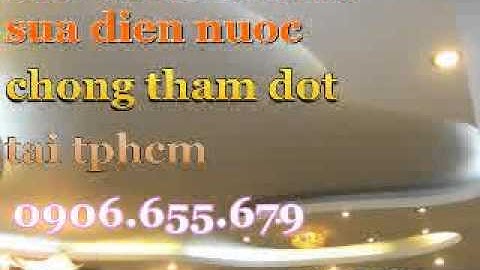 thợ sửa chữa điện nước tại quận gò vấp tphcm...0912655679